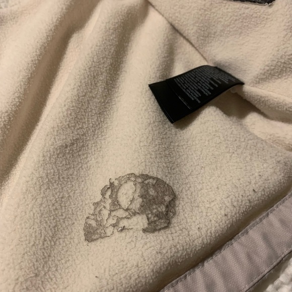 The Northface jacket trunk lined with fleece grey size xxs or 5 - Picture 3 of 6